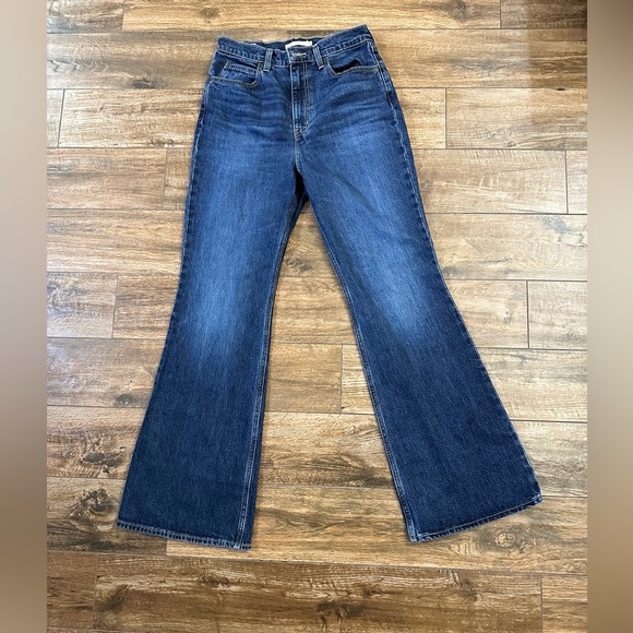Levi’s 70s High Flare Jeans 28x32, 70s retro Levi’s Flare Jeans - Picture 5 of 16